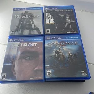 PlayStation 4 exclusive games